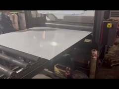 plaat van roestvrij staal