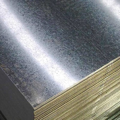 Staalplaat van ASTM A526 met Zink met een laag wordt bedekt galvaniseerde vlak Ijzerbladen 6000mm Warmgewalste die DX51D