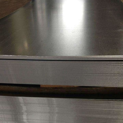 Q195 Zink Gegalvaniseerde Vlakke plaat 6mm GI Ijzerblad EN10327 Han Steel