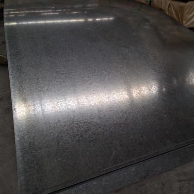 Q195 Zink Gegalvaniseerde Vlakke plaat 6mm GI Ijzerblad EN10327 Han Steel