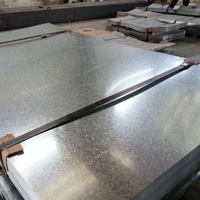 Bladstaal van S220GD JIS G3312 galvaniseerde Gi van de Spleetrand Blad galvaniseerde 1500mm Z100