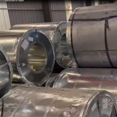 de 0.1mm Gegalvaniseerde de Rollenq195 Q235 Q345 Han Steel DIN EU 10142 van het Bladmetaal