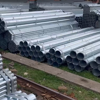 Han Steel Seamless Galvanized Round-de Pijp DX51D Z265 70 Dikte ISO9001 van het Bladmetaal