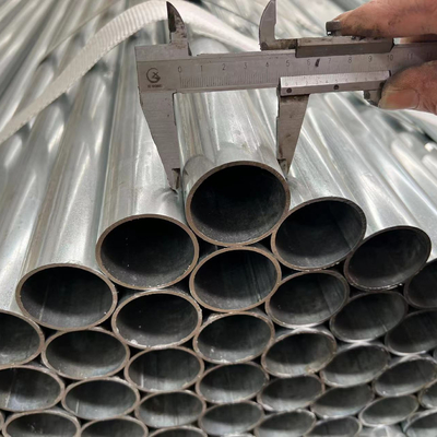 De structurele 80mm 35mm 48mm Gegalvaniseerde Steiger van de Staalpijp 6 Meter