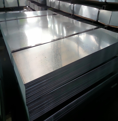 Het Hete Ondergedompelde Gegalvaniseerde Blad DX51D ISO9001 0.13mm4.0mm van SGCC SPGC Metaal van het Hete Onderdompelings het Gegalvaniseerde Blad