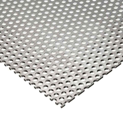 1mm Gat galvaniseerde Geperforeerd Metaal Mesh Sheet Perforated Aluminum Sheet