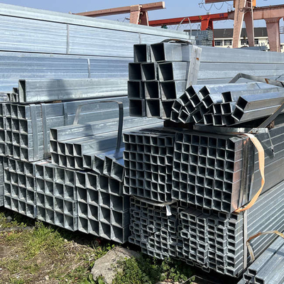 Galvaniseerde de Hete Gegalvaniseerde Pijp van JIS ASTM Rechthoekige Staalbuis Q235 Q345 3mm