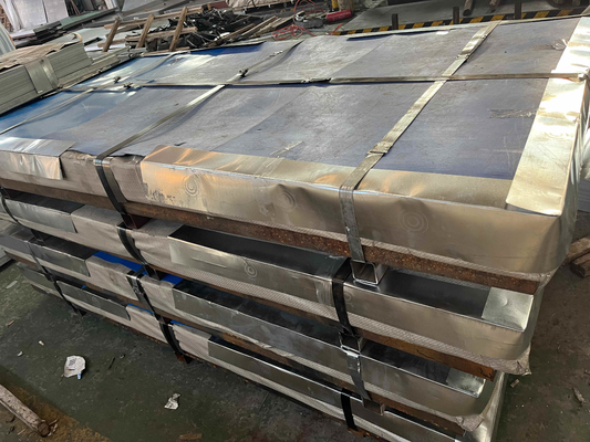 SECC PPGI galvaniseerde Duidelijk Blad 1m 2m Vlak Blad Gegalvaniseerd Staal