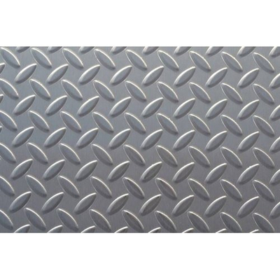 In reliëf gemaakte Gi Geruite Plaat DX53D DX54D 1250mm 1500mm Z181-Z275g/M2