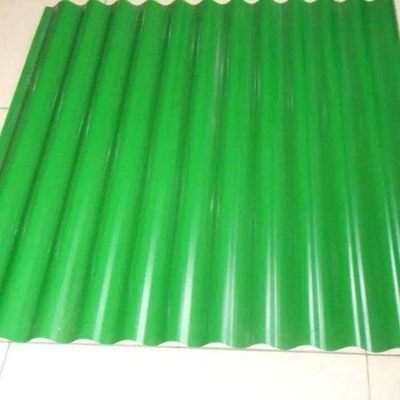 SGCC-Groene Gegalvaniseerde het Staalplaat DX54D Z50 van de de Bouwkleur Met een laag bedekte Plaat
