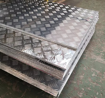 ASTM volledige harde 600 - 1500 mm warmgewalste Gi-geruite plaat voor antisliptrappen