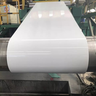 Z200 voorgelakte gegalvaniseerde witte kleur PPGI stalen spoel voor het maken van whiteboards