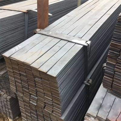 Het hete Onderdompelingszink bedekte Gegalvaniseerde Bar 40 X 4 60 X 6 met een laag van de Staalvlakte