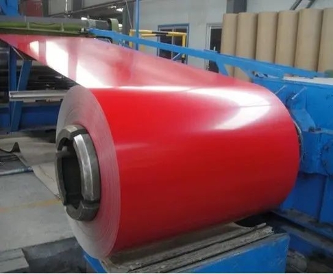Van de het Staalrol van ASTM A36 Vooraf geverfte PPGL PPGI Met een laag bedekte van het het Bladmetaal Breedte 1200mm 1250mm