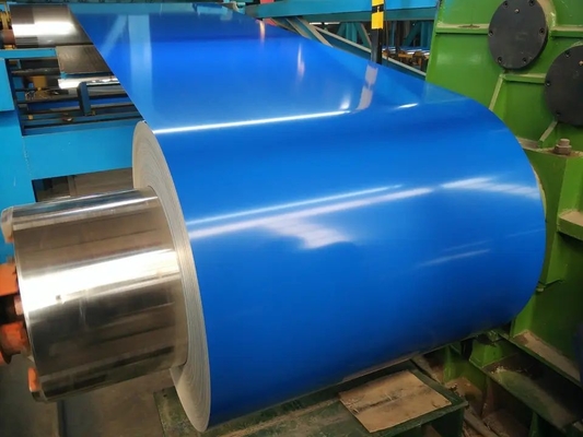 Van de het Staalrol van ASTM A36 Vooraf geverfte PPGL PPGI Met een laag bedekte van het het Bladmetaal Breedte 1200mm 1250mm