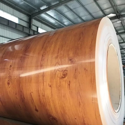 Houten Marmeren Met een laag bedekte het Staalrol 1250mm PPGL A755 van PPGI Kleur voor Huisdecoratie