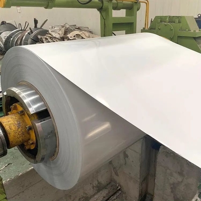 Witte Vooraf geverfte Ppgi Gegalvaniseerde Staalrol 0.4mm Kleur Met een laag bedekte PPGI G350