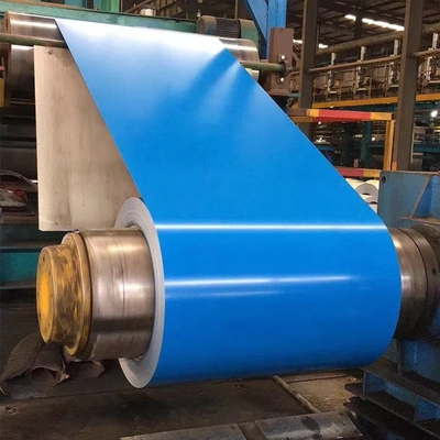 Vooraf geverft PPGI Gegalvaniseerd van het de Kleuren Met een laag bedekte Blad van de Staalrol DX51D Zink 1500mm
