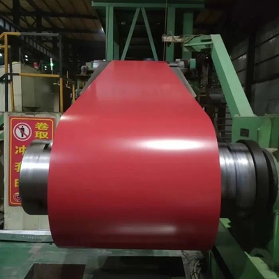 Vooraf geverft PPGI Gegalvaniseerd van het de Kleuren Met een laag bedekte Blad van de Staalrol DX51D Zink 1500mm