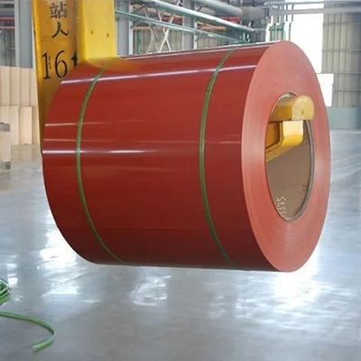Breedte 600mm PPGI Gegalvaniseerde Staalrol 180 - 220Mpa-Opbrengststerkte