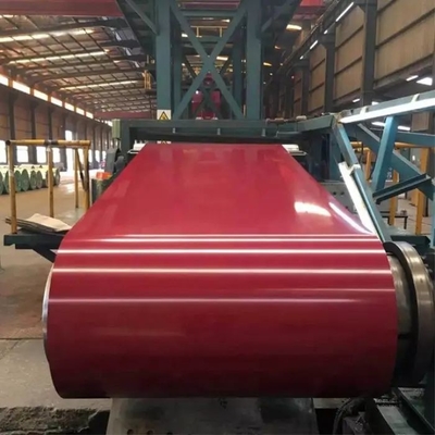 275g / M2 Zink Met een laag bedekte Kleur Met een laag bedekte Rol 3 - 8MT-Opbrengststerkte 180Mpa