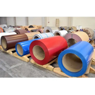 Van het de Rol 3-8MT Gewicht van RAL Kleur Gegalvaniseerd de Lengtehoogtepunt hard 610mm DC51D+Z