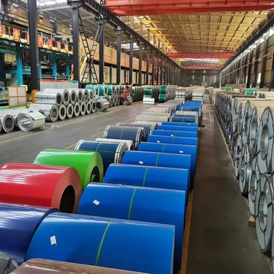 6001250mm PPGI Gegalvaniseerde de Rolidentiteitskaart 508/610mm van het Dakwerkblad