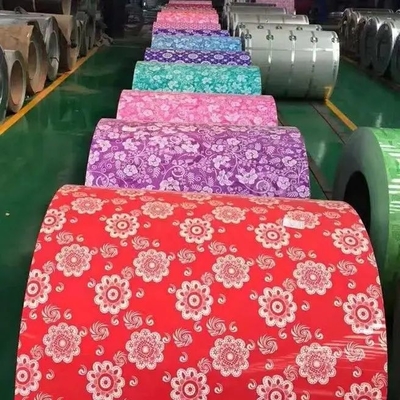 6001250mm PPGI Gegalvaniseerde de Rolidentiteitskaart 508/610mm van het Dakwerkblad