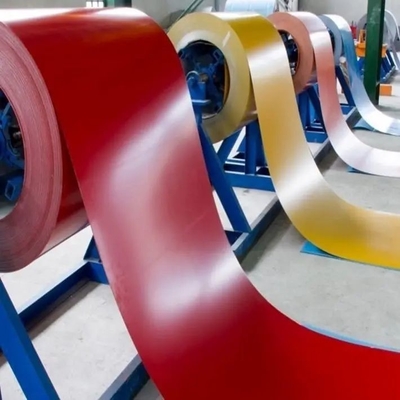 Ral Kleur dakband Dx51d/SGCC /SPCC Voorgeverfde gegalvaniseerde staalband PPGI /PPGL band