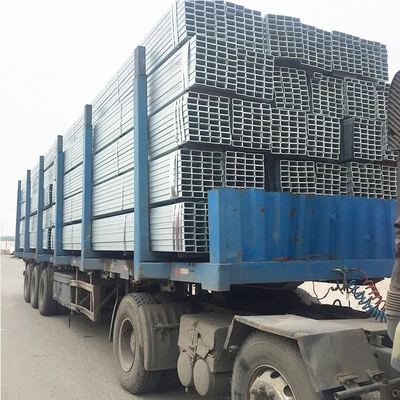 ERW Gegalvaniseerde stalen buizen buis Q195 rechthoekige holle GI 630mm