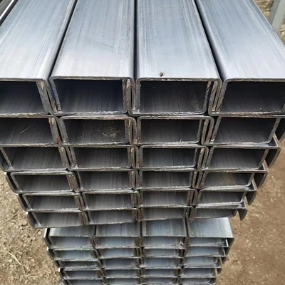 A53 Q195 Q235 gegalvaniseerd kanaal AISI ASTM staalprofiel bouwframe hoge intensiteit