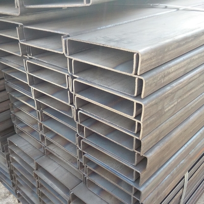 A53 Q195 Q235 gegalvaniseerd kanaal AISI ASTM staalprofiel bouwframe hoge intensiteit