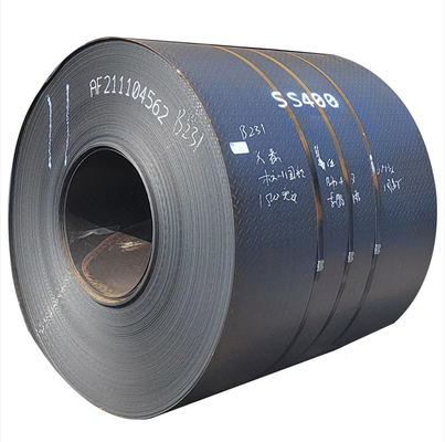 Zwarte koolstof HR-staal spoel Ss400 Q235 Q345 SPHC warm gedompelde koolstofstaal spoel HRC