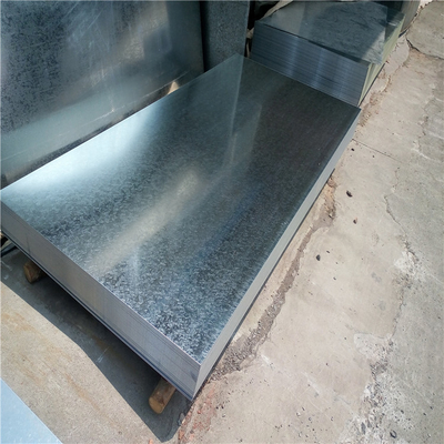 ISO9001 Warm gedompeld gegalvaniseerd stalen plaat 1 mm 2 mm 3 mm dikte voor de industrie