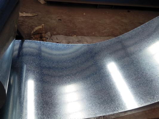 Warm gedompelde Q195 Q345 gegalvaniseerd staalplaat 100 mm 500 mm 1000 mm Breedte voor gebouwen