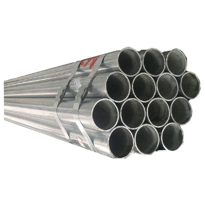 Warm gedompelde Q195 Q345 gegalvaniseerde staalpijp 5,8 m 6 m 12 m Lengte Rond/Vierkant/Recthoek