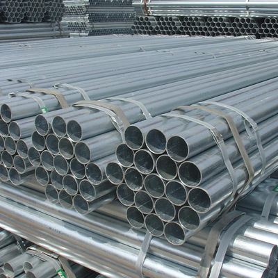 ISO9001 Q195 Q345 Materiaal gegalvaniseerde stalen buizen warm gedompeld voor de bouw
