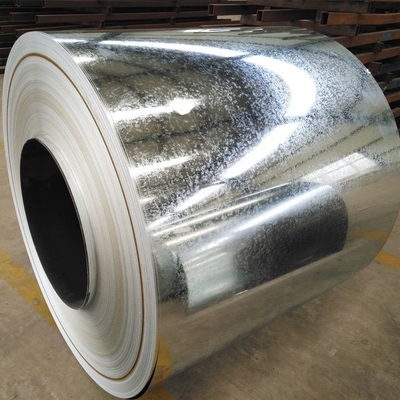 Z180 DX51D gegalvaniseerde stalen spoel hoge sterkte 600 mm breedte regelmatige spangle