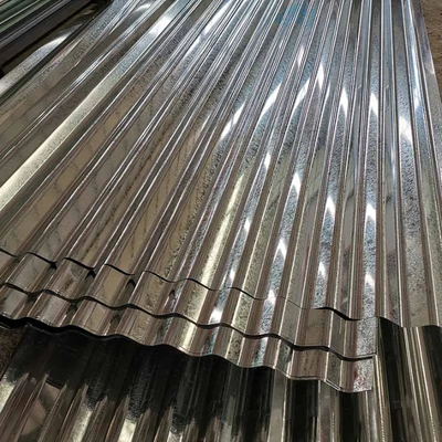 Gi Zink gecoat staal gegalvaniseerd metalen dakplaten plaat Fabrieksprijs 0,5 mm 0,75 mm