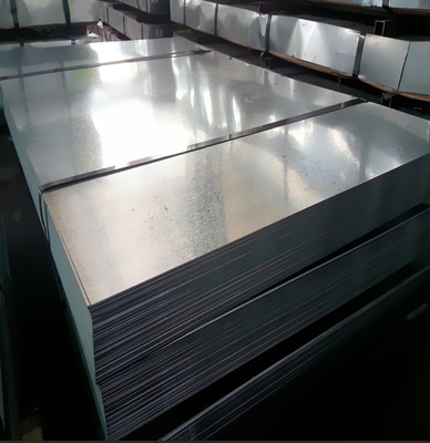 A653 SGCC Sgch Zinkgecoat metaal gegalvaniseerd staalplaat Plaat 0,3 mm-2 mm Dikte 4X8 Z60g Z80g JIS G3321