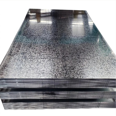 Gegalvaniseerd staalplaat Dx51d SGCC Spgc 4FT X 8 FT 0.1 - 3 mm Dikte Vingerafdruk
