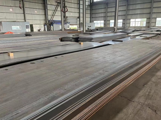 ASTM A283 Klasse C milde koolstofstaal spoelen/platen/platen met een zwarte oppervlakte van 6 mm dik